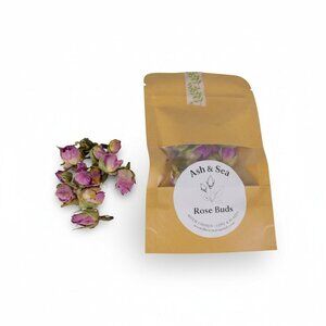 Ash & Sea Dried Rose Buds Mini Packet - Love & Beauty Spellwork - New
